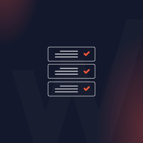 המחשת רשימת פריטים