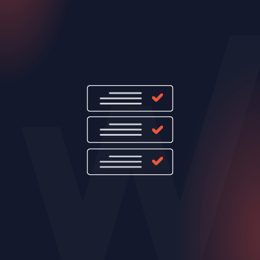 המחשת רשימת פריטים