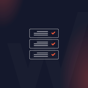 המחשת רשימת פריטים