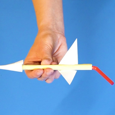 Drinking Straw Rockets