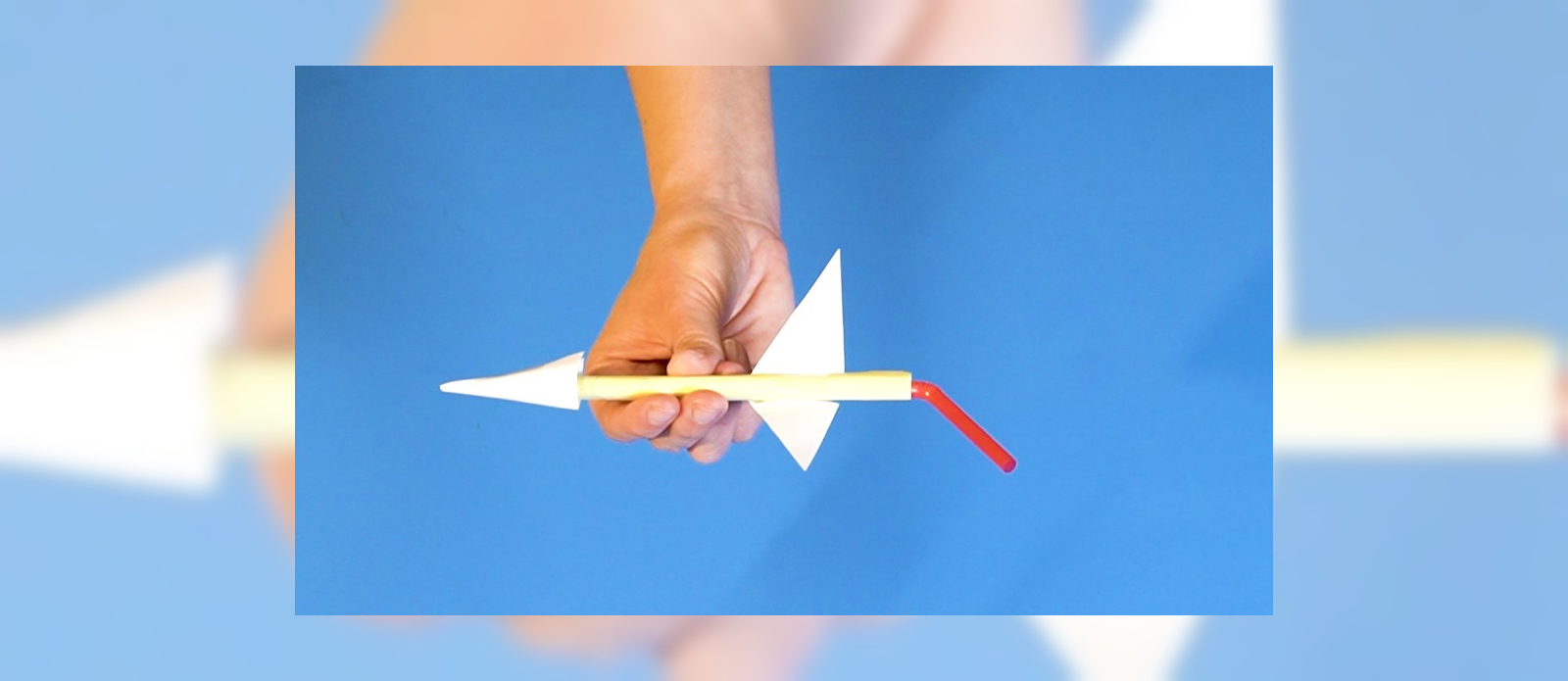 Drinking Straw Rockets