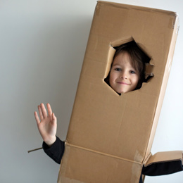 הורים וילדים - קרטון ודמיון