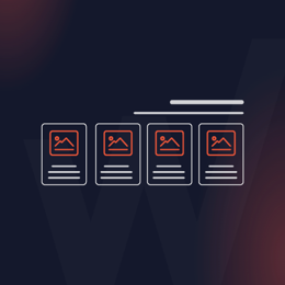 המחשת אינדקס - טאב אחד, 4 עמודות, 1 שורות